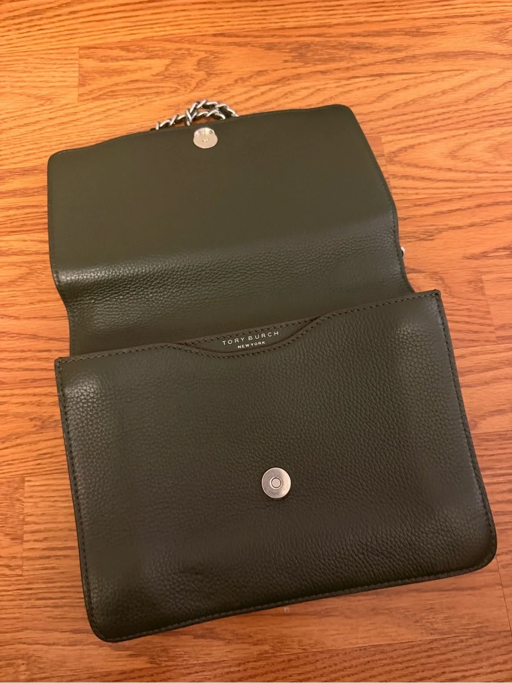 Tory Burch pebbled leather